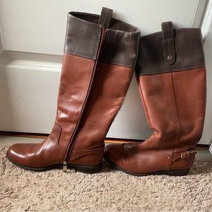 Tommy Hilfiger Brown Leather
Riding Boots